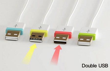 концепт USB-входов Double U