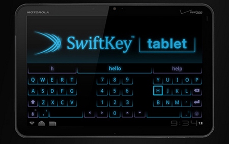 Клавиатура Swiftkey для Android-планшетов