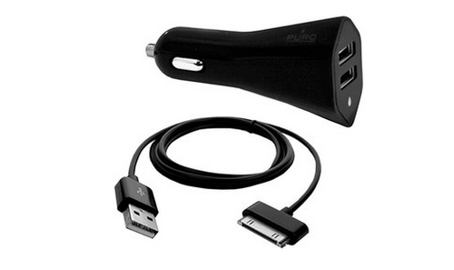 Apple iPhone 5 Puro Dual Car Charger for Apple	