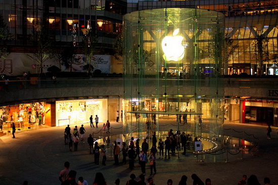 Apple Store в Шанхае