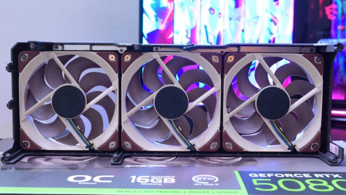 ASUS GeForce RTX 5080 Noctua Edition — обзор видеокарты с тихим охлаждением Noctua