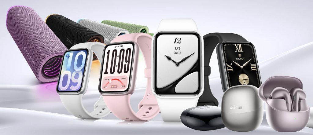 Xiaomi представила Smart Band 10 Pro, Watch S5, Buds 6 и колонку Sound Play для мирового рынка