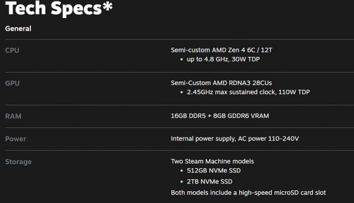 Steam Machine засветилась в тестах: производительность уровня Ryzen 5, но всё решит цена