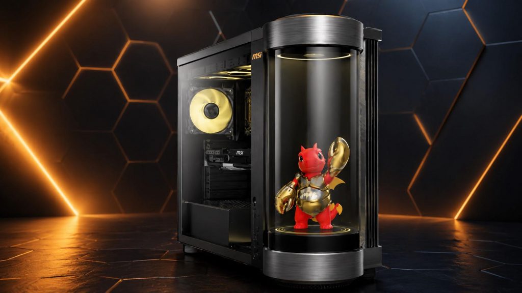 MSI представила ПК с виртуальным ИИ-помощником LuckyClaw