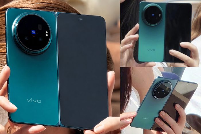 vivo X Fold6 показали на живых фото перед официальной презентацией