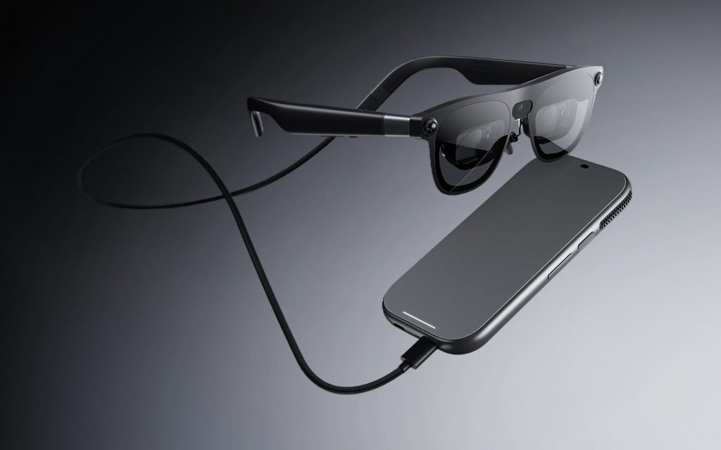 Xreal Aura: представлены AR-очки на Android XR с поддержкой Gemini и пятью виртуальными окнами