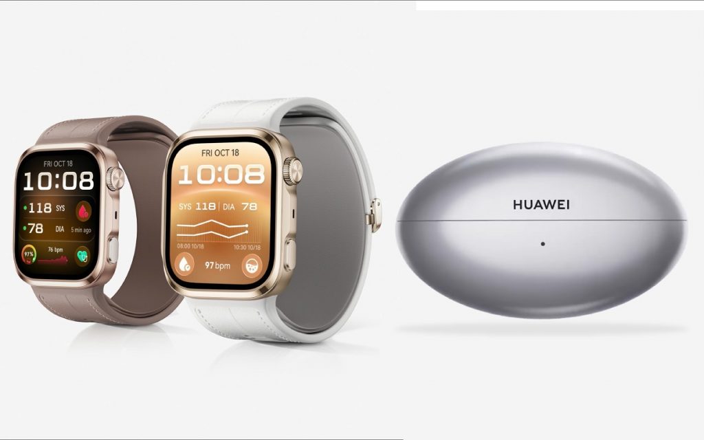 Huawei представит Watch D3 с измерением давления и наушники FreeBuds Neo 2 сентября