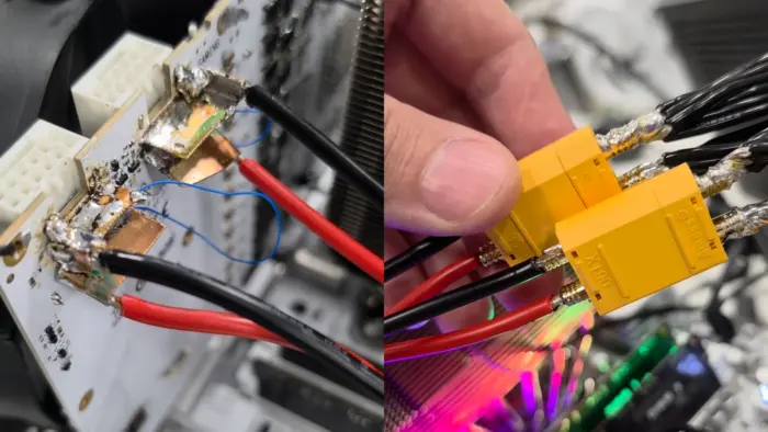 Владелец RTX 5090 добавил два 8-контактных разъема и решил проблему перегрева 12VHPWR